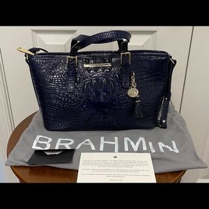 Brahmin Mini Asher Ink.  Price is FIRM